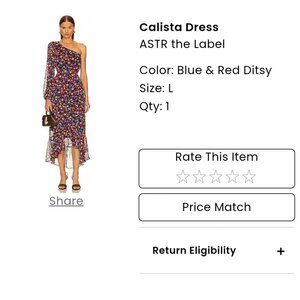 Calista Dress - ASTR the Label